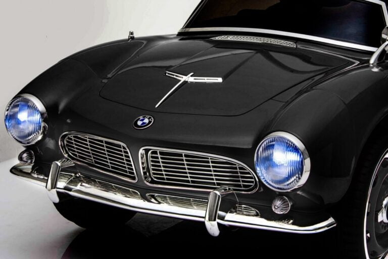 Bmw 507 Crni Lakirani Licencirani Auto Na Akumulator 4.jpg