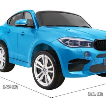 Bmw X6m Dvosjed Plavi Lakirani Auto Na Akumulator 1.jpg