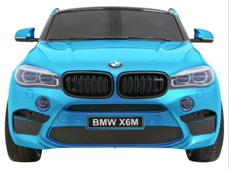 Bmw X6m Dvosjed Plavi Lakirani Auto Na Akumulator 2.jpg