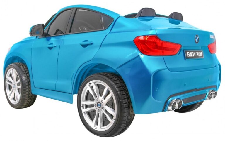 Bmw X6m Dvosjed Plavi Lakirani Auto Na Akumulator 4.jpg