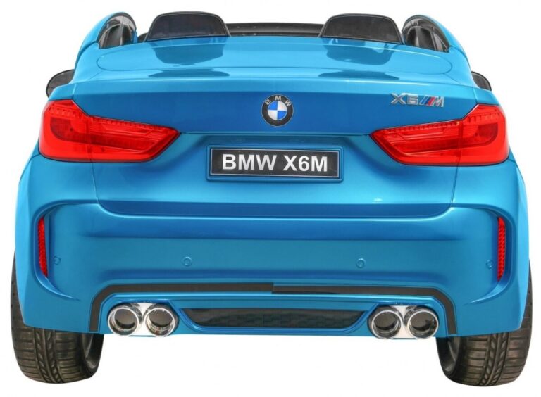 Bmw X6m Dvosjed Plavi Lakirani Auto Na Akumulator 5.jpg