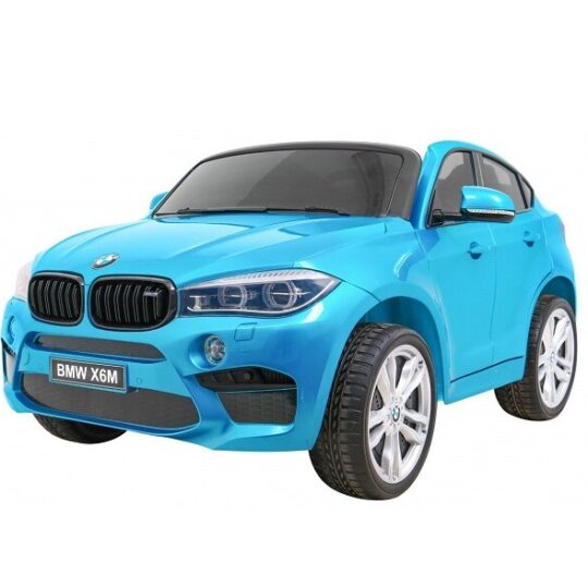 Bmw X6m Dvosjed Plavi Lakirani Auto Na Akumulator.jpg