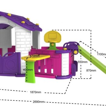 Djecja Kucica 5u1 Ljubicasta Atelier 1.jpg