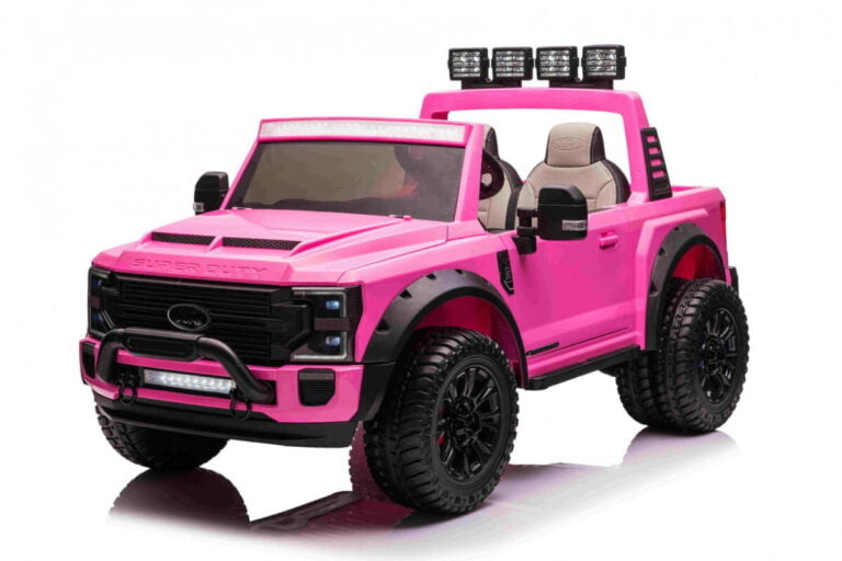 Ford Super Duty Flamingo Pink Auto Na Akumulator 2.jpg