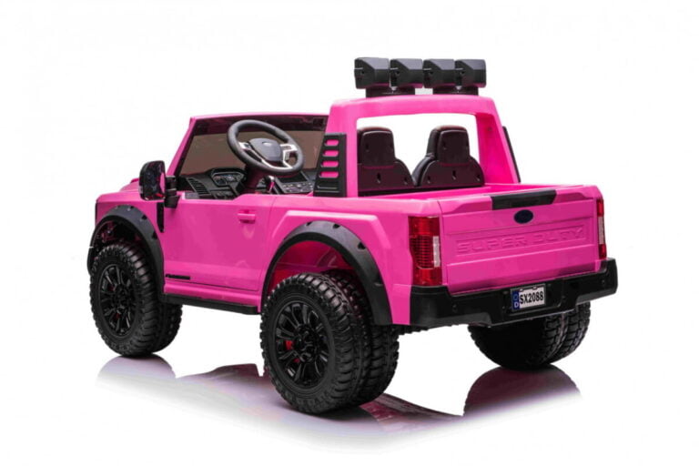 Ford Super Duty Flamingo Pink Auto Na Akumulator 4.jpg