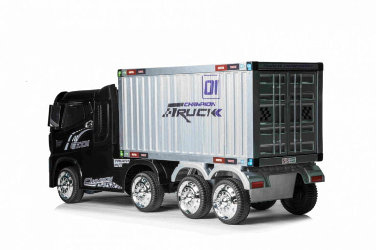 Kamion Sa Prikolicom Crni Semitruck 3.jpg