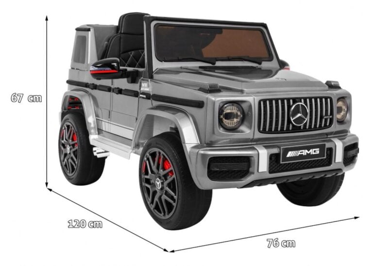 Mercedes G63 Amg Metallic Grey – Licencirani Auto Na Akumulator 1.jpg