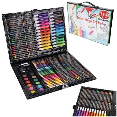 168 Dijelni Set Za Bojanje Crtanje Rainbow.jpg