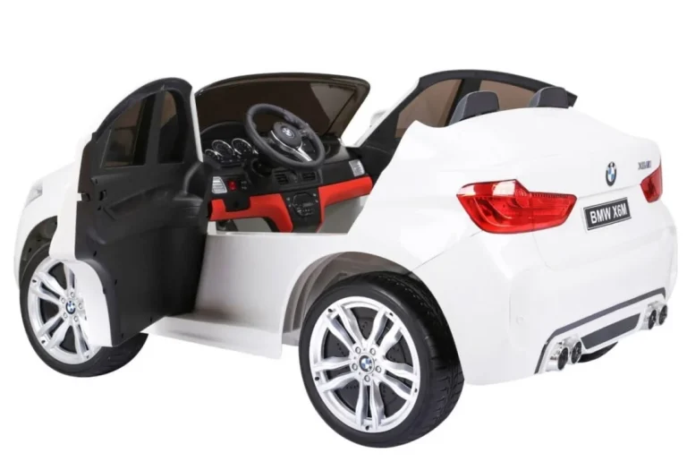 Bmw X6m Dvosjed Bijeli Auto Na Akumulator 5.jpg