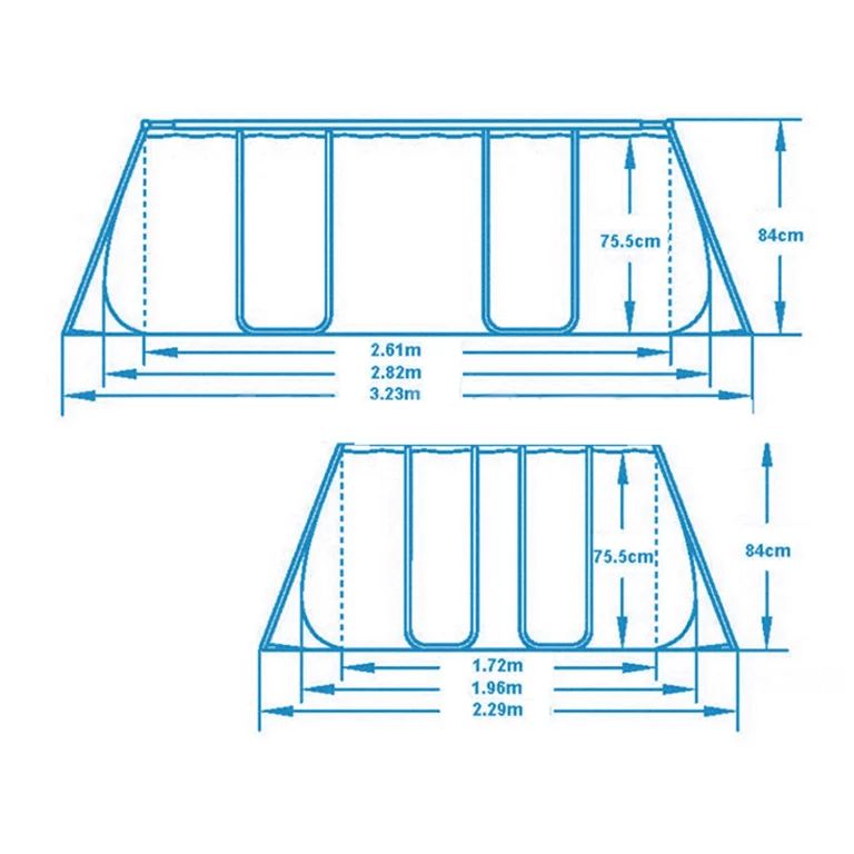 Bazen Powersteel 282x196x84cm Bestway 9