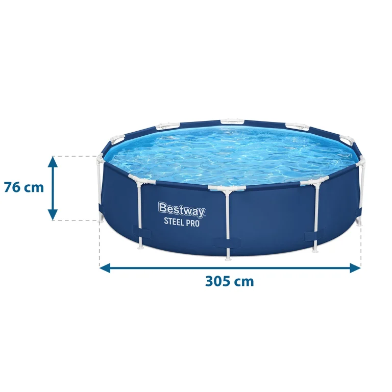 Bazen Steelpro 305x76cm Bestway 7