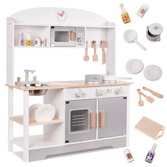 Kx6287 Kuchnia Drewniana Mdf Modern Max + Akcesoria 1