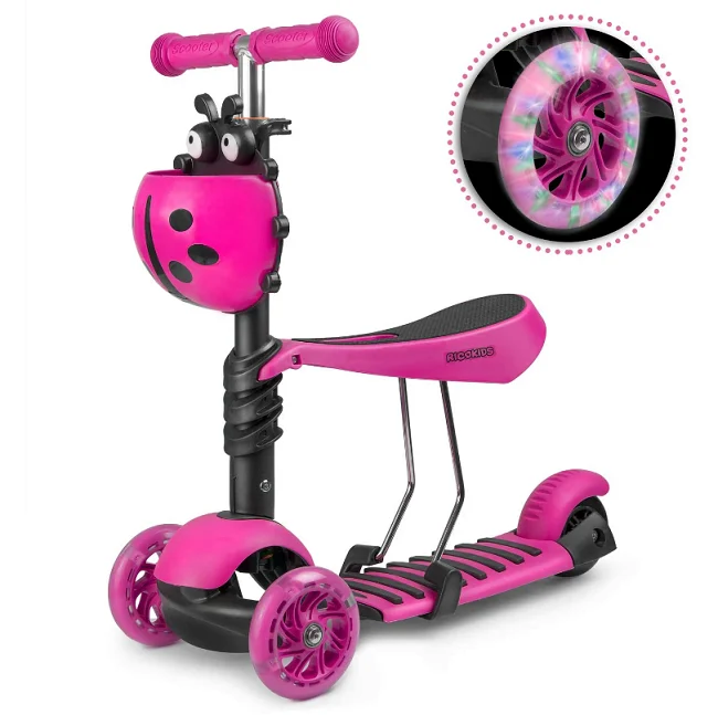 Djecji Romobil Ricco Trike Pink 10.png