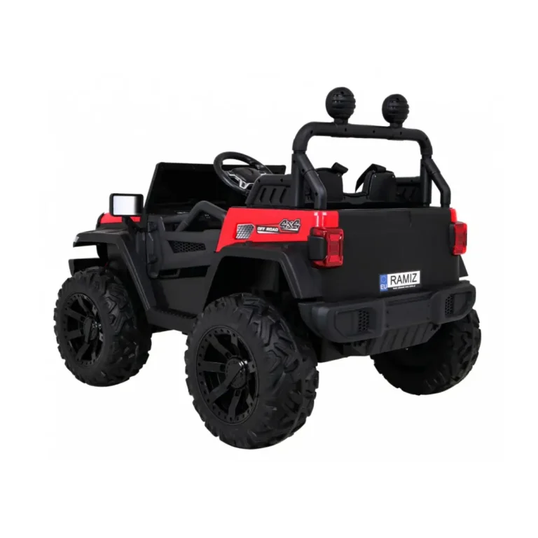 Jeep Jet Auto Na Akumulator Crvena 2