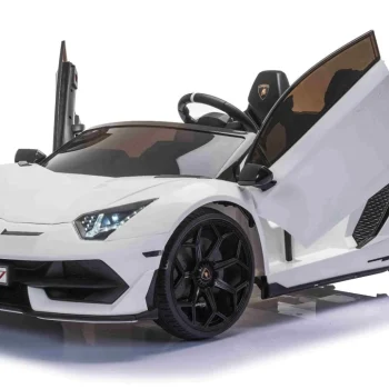 Lamborghini Aventador Drifter 24v Pearl White Licencirani Auto Na Akumulator 3.jpg