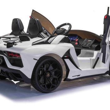 Lamborghini Aventador Drifter 24v Pearl White Licencirani Auto Na Akumulator 4.jpg