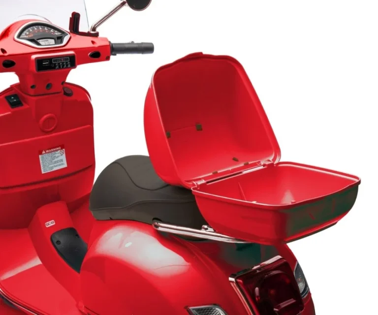 Vespa Midi Crvena Motor Na Akumulator 0