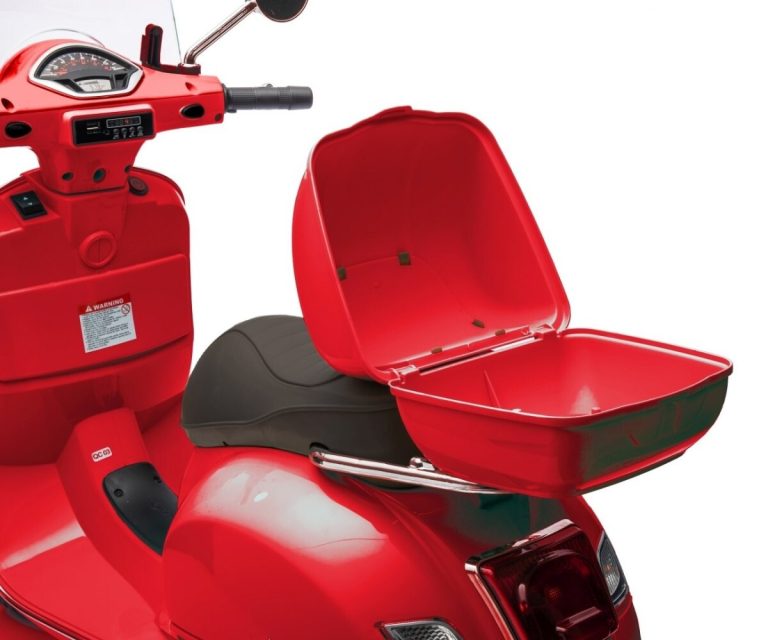 Vespa Midi Crvena Motor Na Akumulator 0