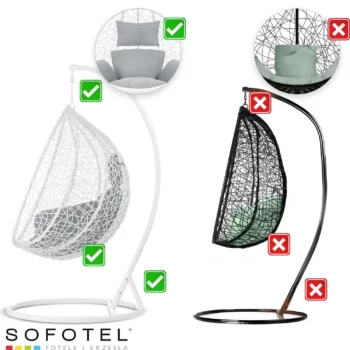 Viseca Fotelja Cocoon Udobno Bijela 10 1.webp