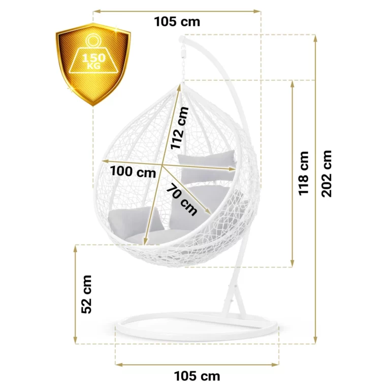 Viseca Fotelja Cocoon Udobno Bijela 6 1.webp