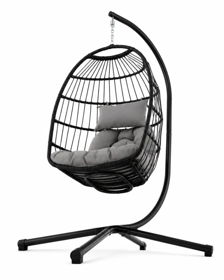 Viseća Fotelja Cocoon Udobno Crna 4