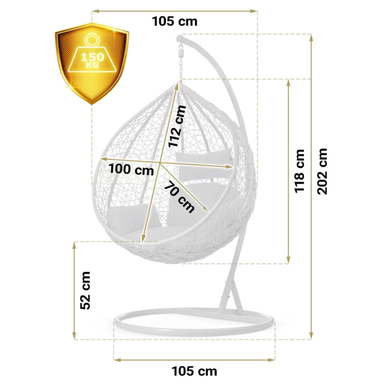 Viseca Fotelja Cocoon Udobno Siva 6 1.webp