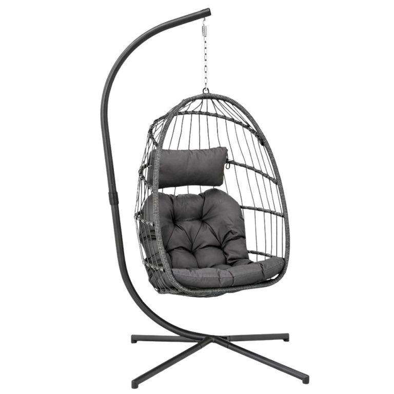 Viseća Fotelja Cocoon Udobno Siva 8