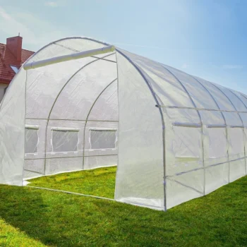 Vrtni Plastenik 3x6m (18m2) Bijeli 7