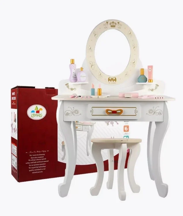 Dječji Toaletni Stolić Sa Ogledalom – Princess Gold 5