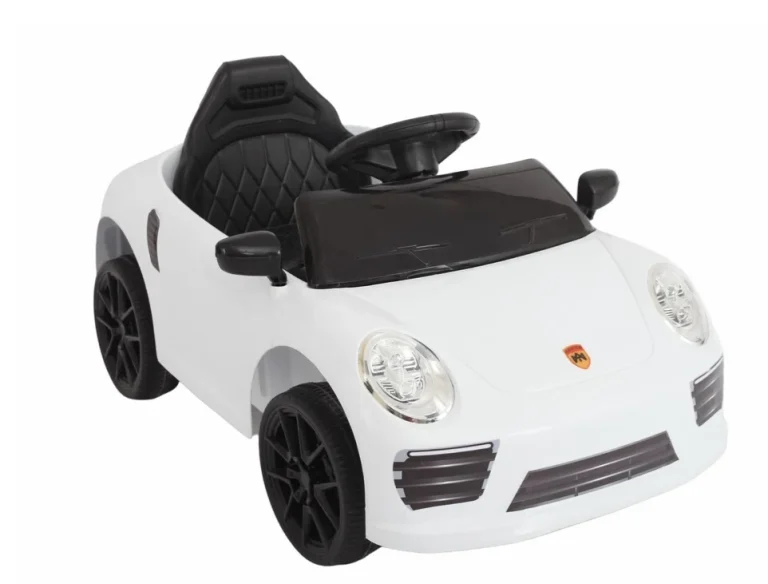 Sporty Bijeli Auto Na Akumulator 1