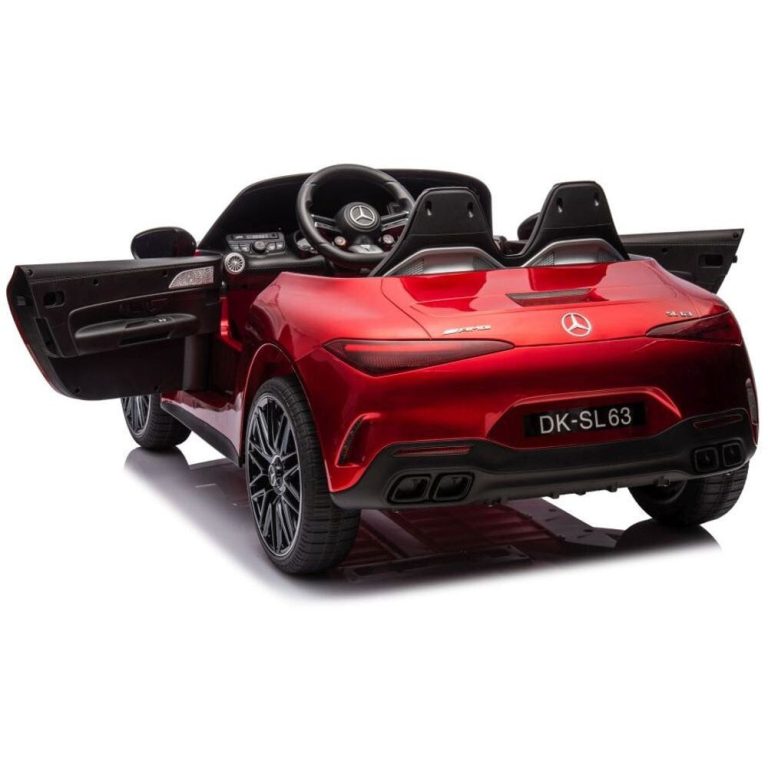 Mercedes Amg Sl63 Crveni Lakirani Licencirani Auto Na Akumulator 2