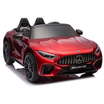 Mercedes Amg Sl63 Crveni Lakirani Licencirani Auto Na Akumulator 4