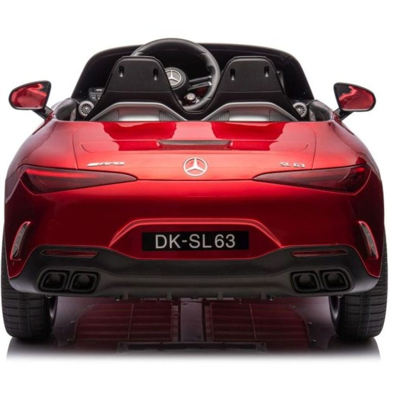 Mercedes Amg Sl63 Crveni Lakirani Licencirani Auto Na Akumulator 5