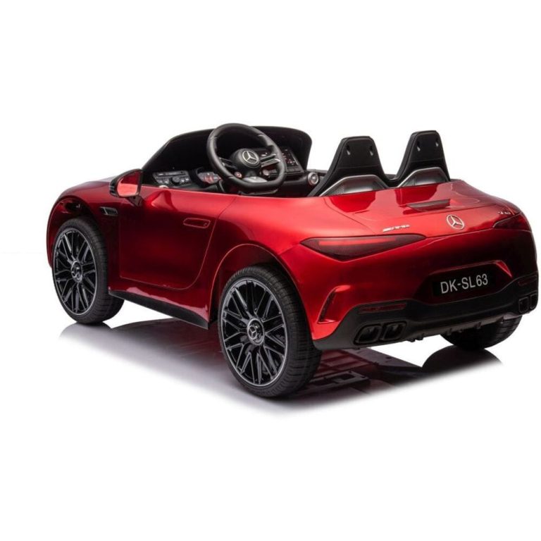 Mercedes Amg Sl63 Crveni Lakirani Licencirani Auto Na Akumulator 6