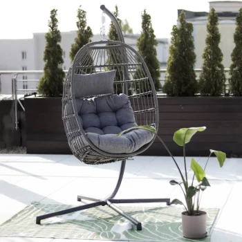 Viseća Fotelja Harmony Grey 3