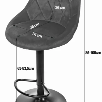 Barska Stolica Kast Mat Graphite 1