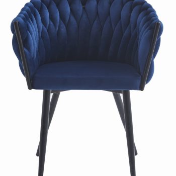 Stolica Orion Velvet Blue 1