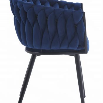Stolica Orion Velvet Blue 2