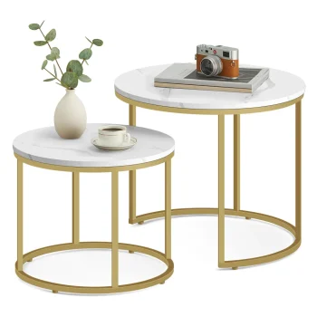 Stolić Za Kavu Roundy Marble 2