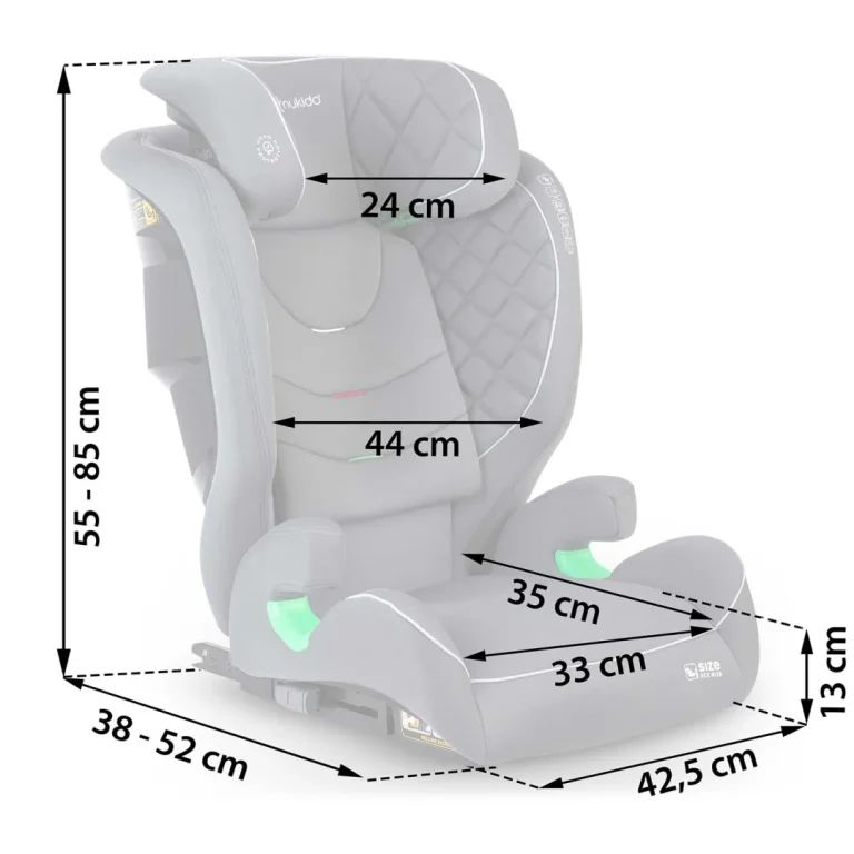 Dječja Autosjedalica Nukido Louis Mice Isofix 6