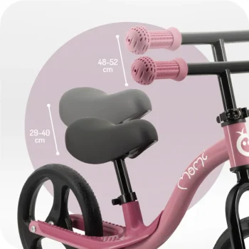 Dječji Bicikl Guralica Momi Isoka Led Pink 3