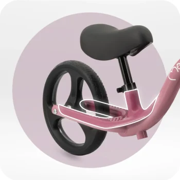 Dječji Bicikl Guralica Momi Isoka Led Pink 6