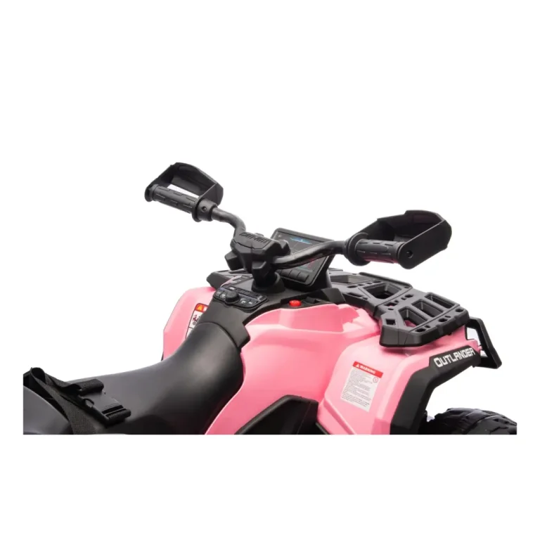 Quad Na Akumulator 12v Can Am Outlander Pink 9