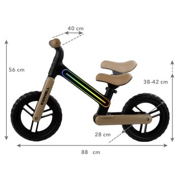 Dječja Bicikl Guralice Bez Pedala Suno Blackbeige 6