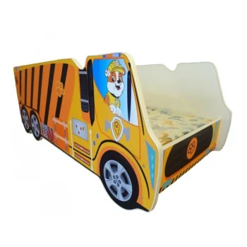 Dječji Krevetić Kamion Paw Patrol Rubble 140x70cm 2