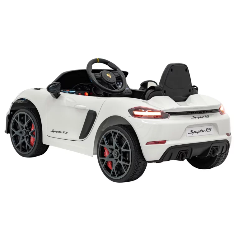 Porsche 718 Spyder Rs Bijeli Auto Na Akumulator 4.webp