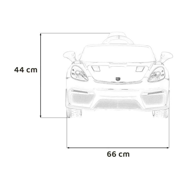 Porsche 718 Spyder Rs Crni Auto Na Akumulator 1.webp