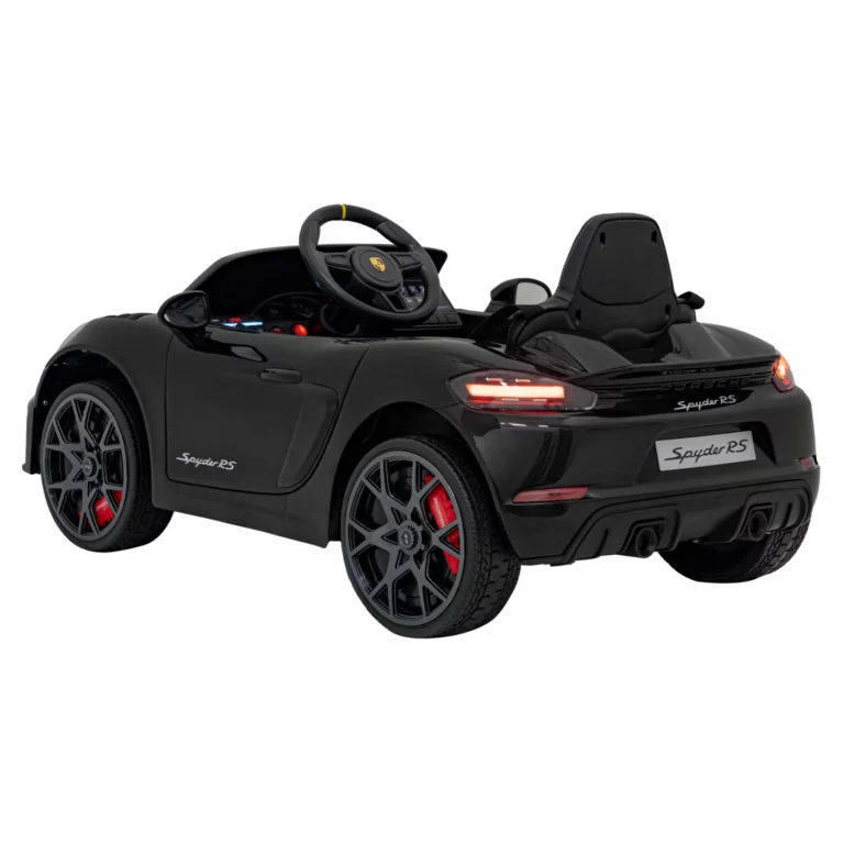 Porsche 718 Spyder Rs Crni Auto Na Akumulator 6.webp