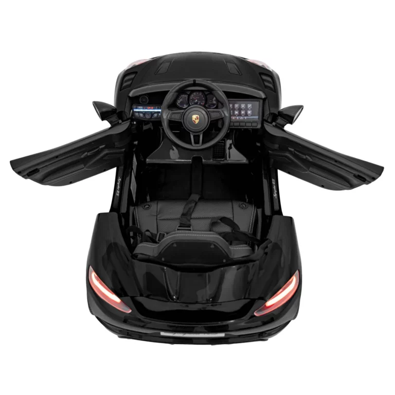 Porsche 718 Spyder Rs Crni Auto Na Akumulator 8.webp
