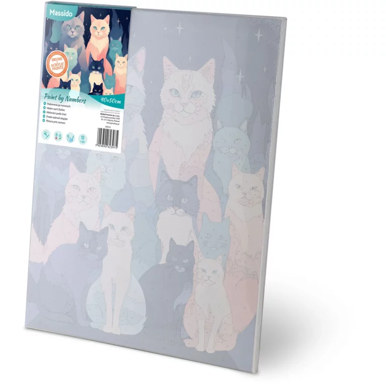 Slika Za Slikanje 40x50cm Cats 2.webp